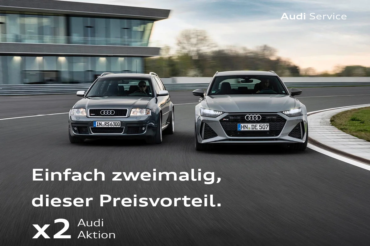 Audi Service x2