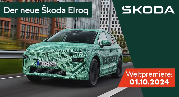 Neuer Škoda Elroq – Elektro-SUV mit modernem Design