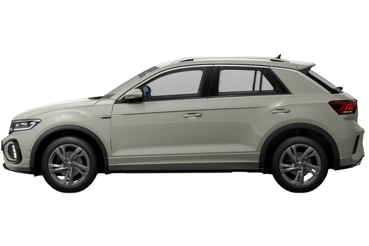 VW T-Roc R-Line von der seite