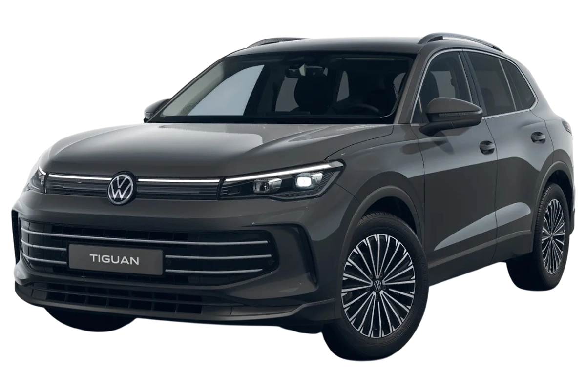 VW Tiguan von der Seite