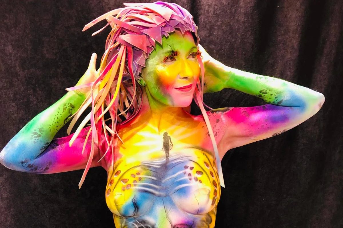 Bodypainting vor Ort