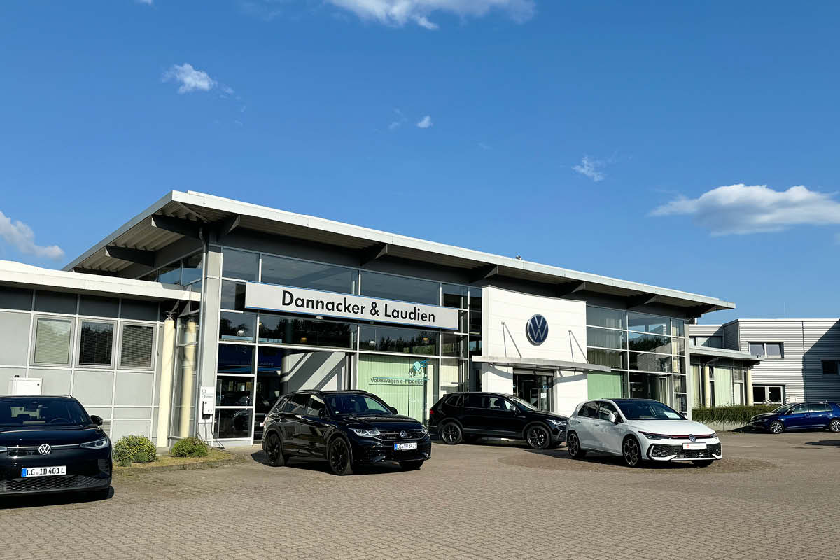 Eingang Autohaus Dannacker & Laudien