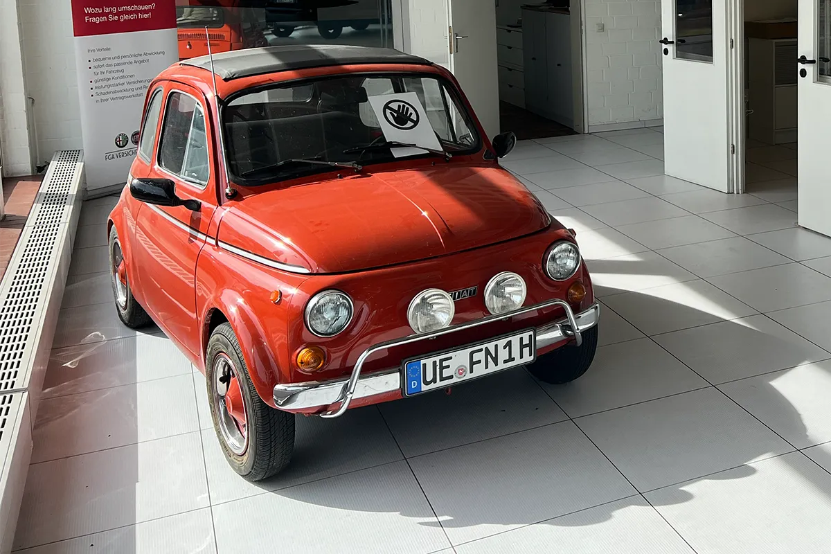 Ein FIAT 500 der ersten Generation